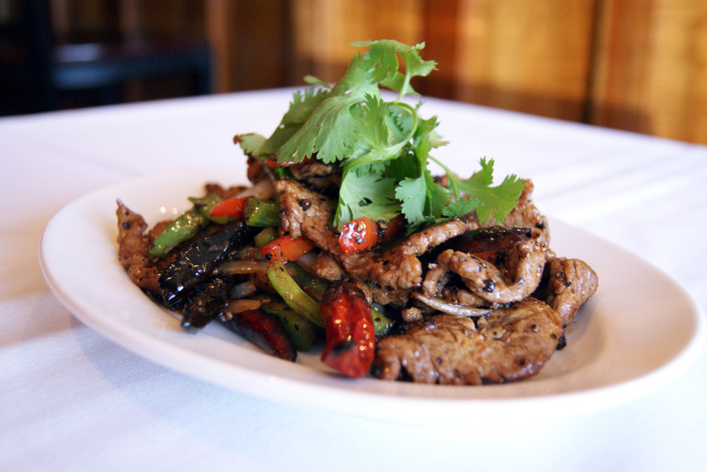 Restaurant dishes from Chinatown Restaurant
