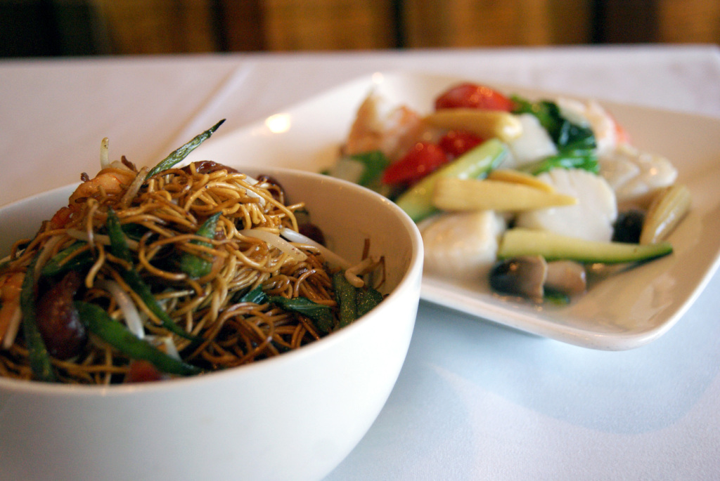 Hong Kong-style noodles from Chinatown Restaurant