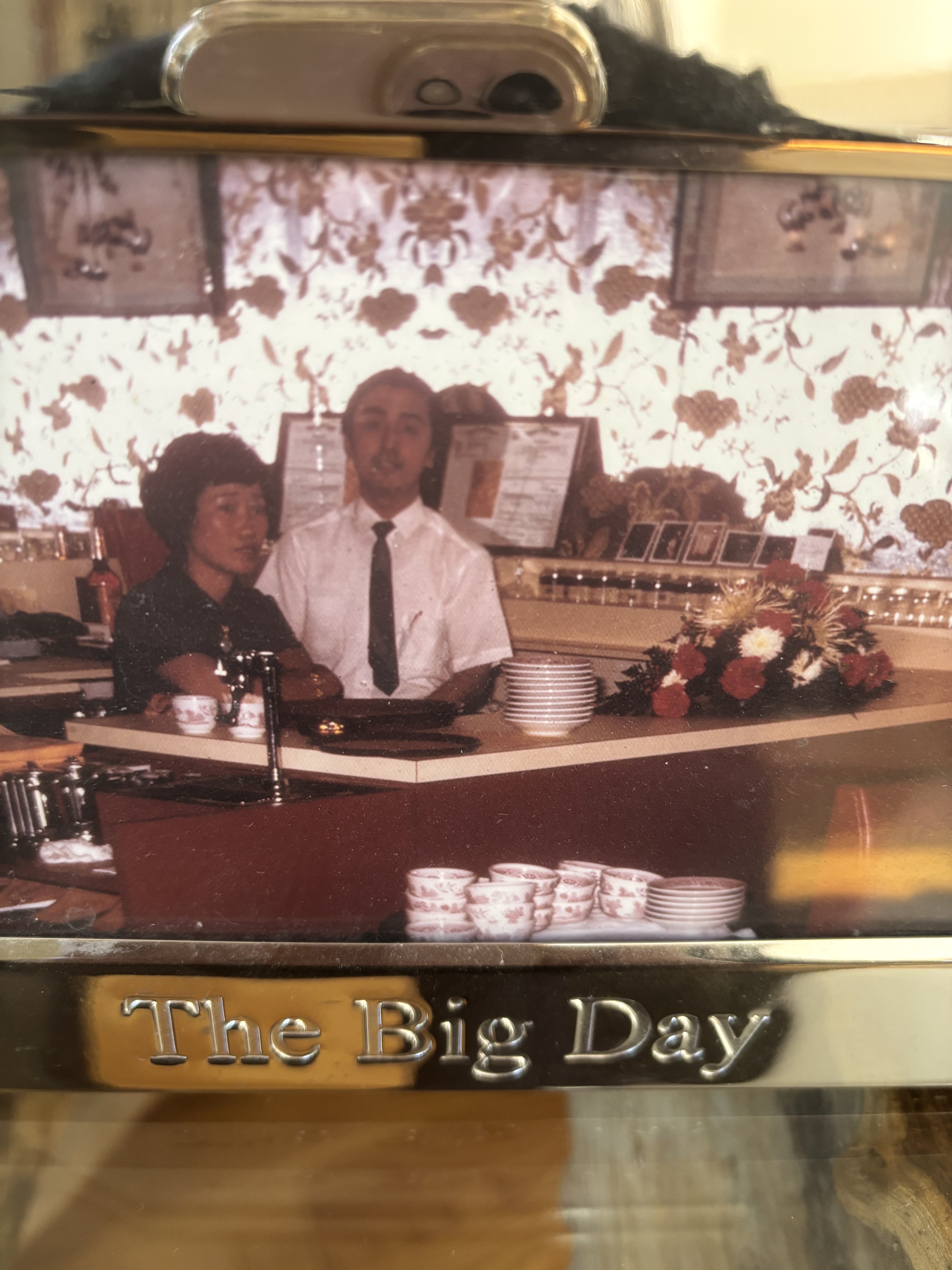 Historic family archive photo from Chinatown Restaurant