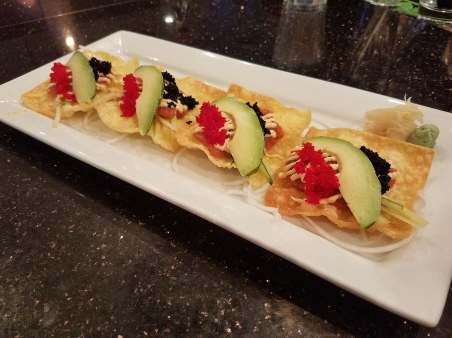 Wonton appetizer from Chinatown Restaurant